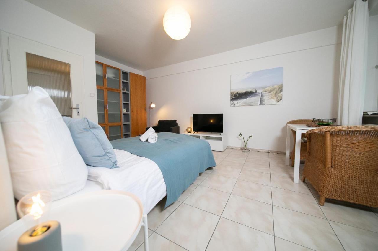 Apartment Blue - Zentral Und Gut Angebunden Dusseldorf Ngoại thất bức ảnh