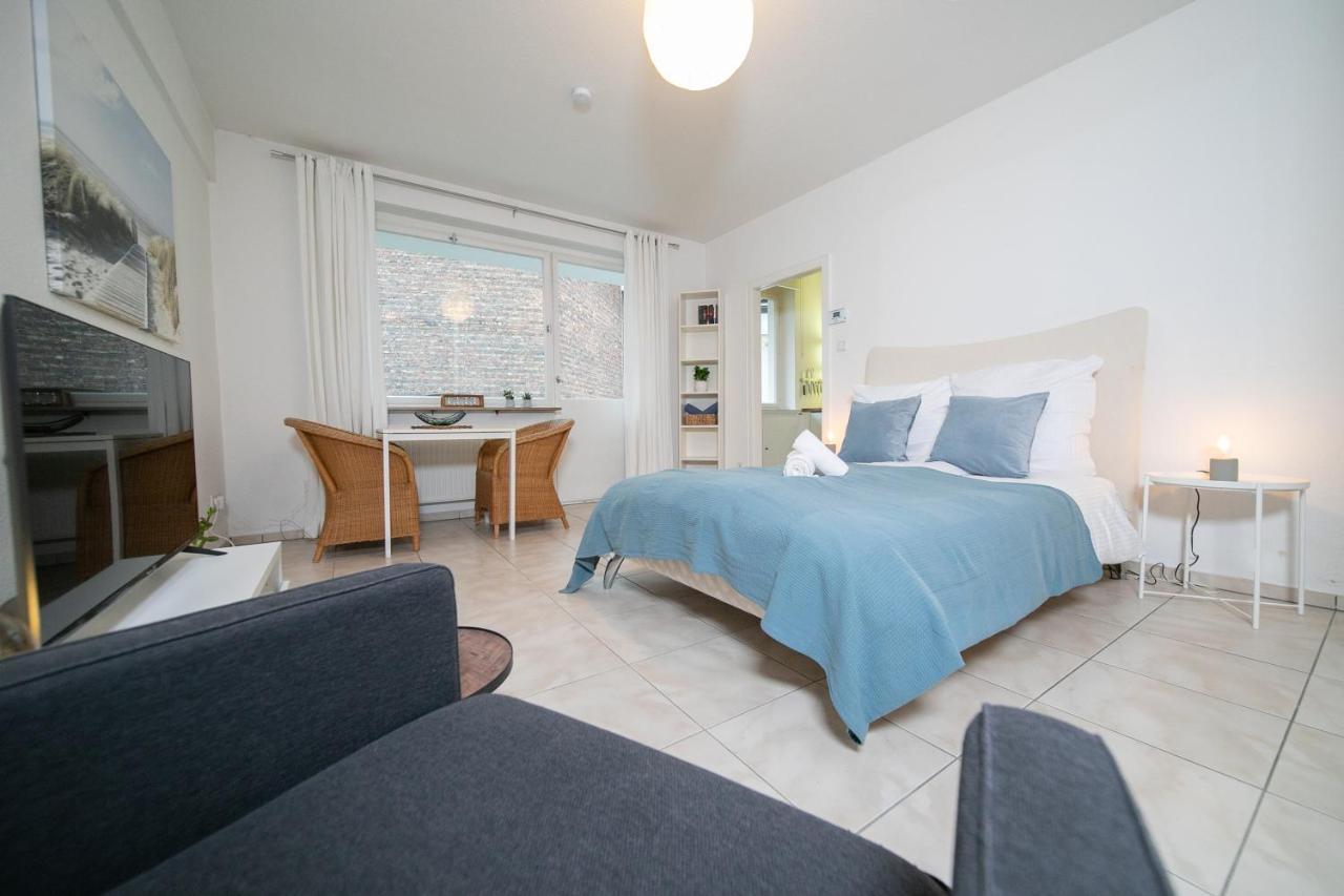 Apartment Blue - Zentral Und Gut Angebunden Dusseldorf Ngoại thất bức ảnh