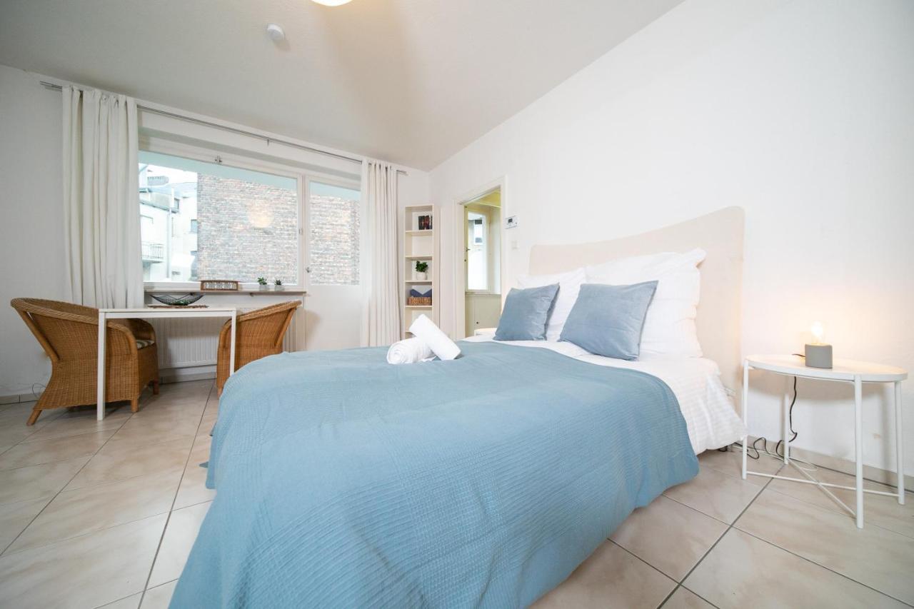 Apartment Blue - Zentral Und Gut Angebunden Dusseldorf Ngoại thất bức ảnh